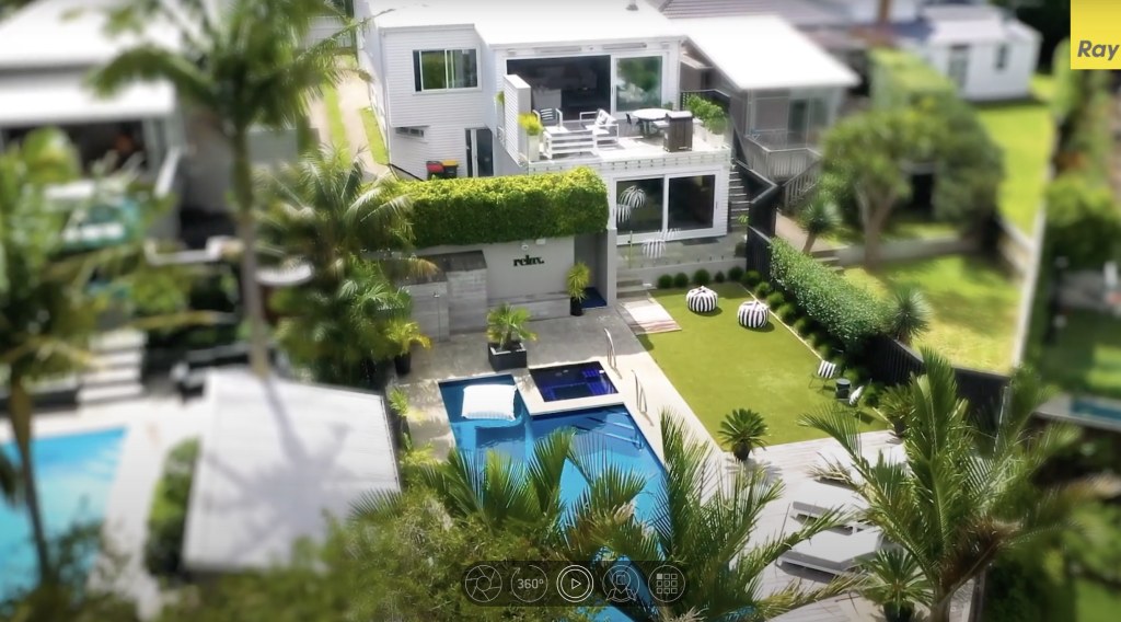A completed garden project in central Auckland